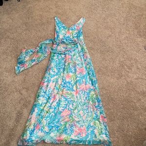 NWT Lilly Pulitzer Large Lani Maxi Dress